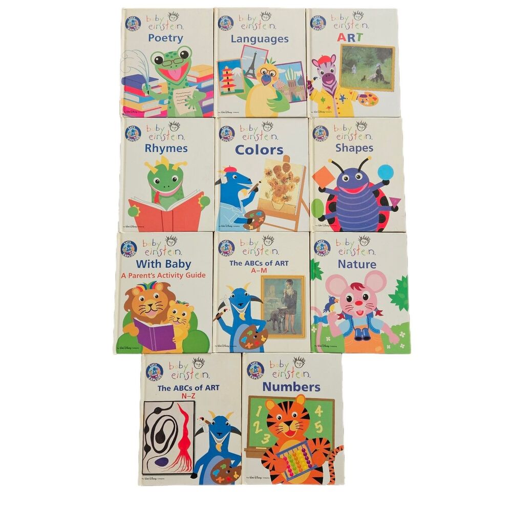 Baby Einstein Let's Explore Board Books Set Collection Disney Company Set Of 11